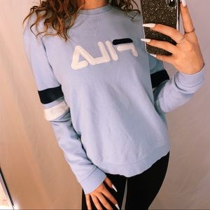 🦋🤍FILA crewneck🤍🦋